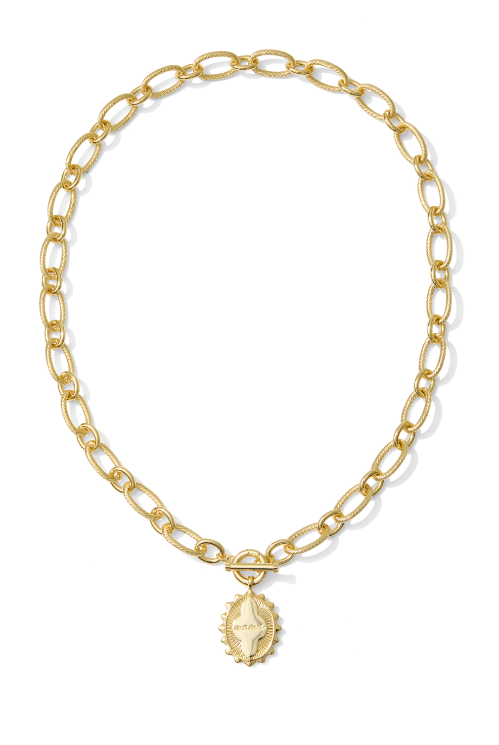 Kendra Scott: Mama Link and Chain Necklace-Gold-7- Jewelry-KENDRA SCOTT-Usher & Co - Women's Boutique Located in Atoka, OK and Durant, OK