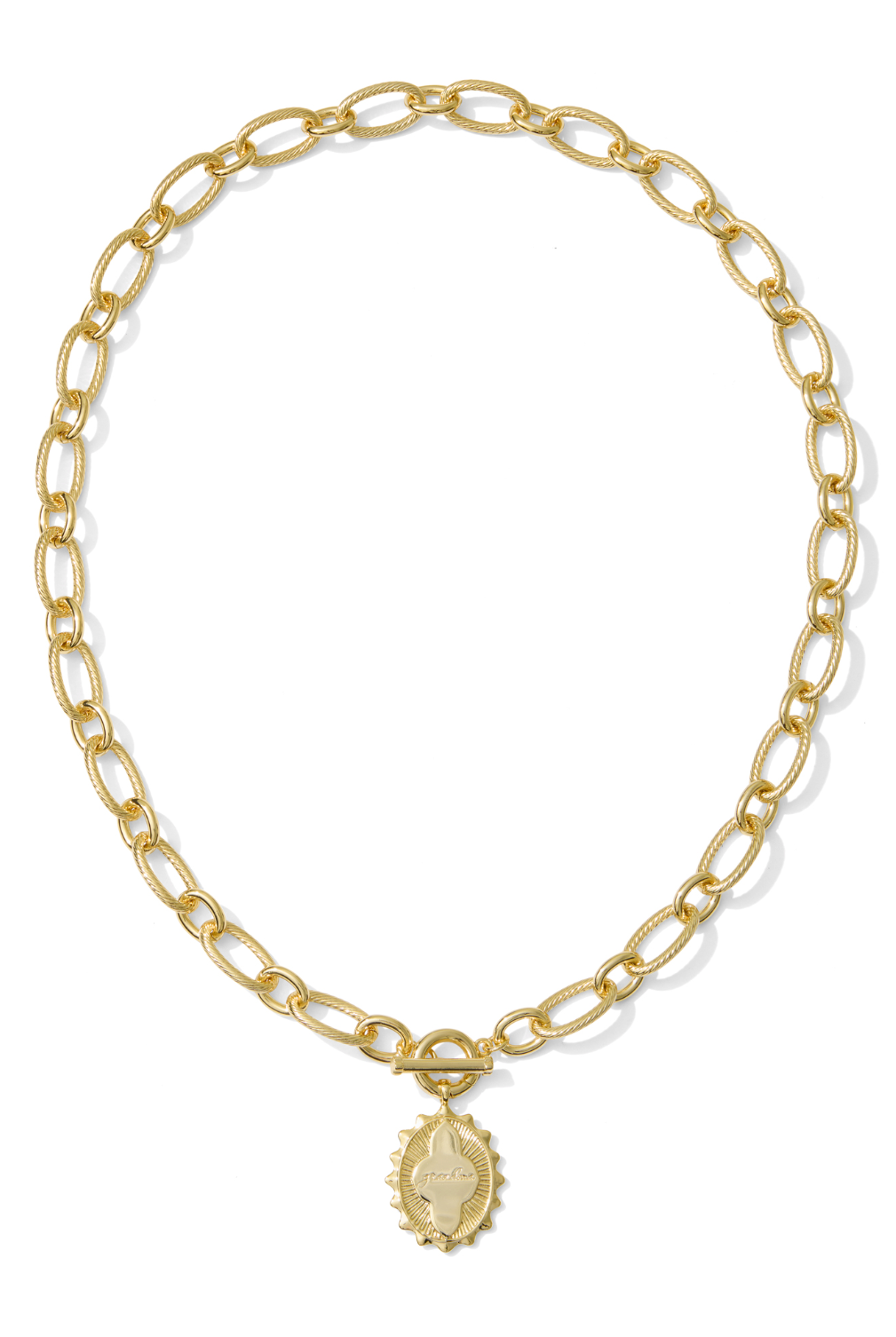 Kendra Scott: Grandma Link And Chain Necklace-Gold-7- Jewelry-Kendra Scott-Usher & Co - Women's Boutique Located in Atoka, OK and Durant, OK