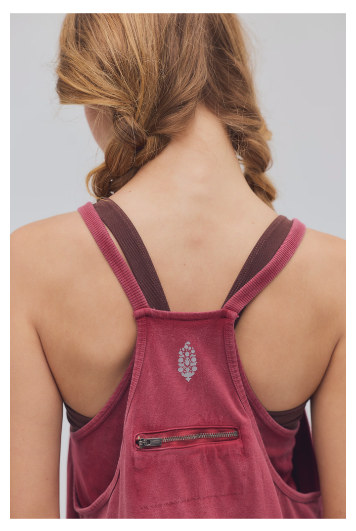 Free People Movement: Hot Shot Mini Dress - Brick-4- Bottoms-Free People Movement-Usher & Co - Women's Boutique Located in Atoka, OK and Durant, OK