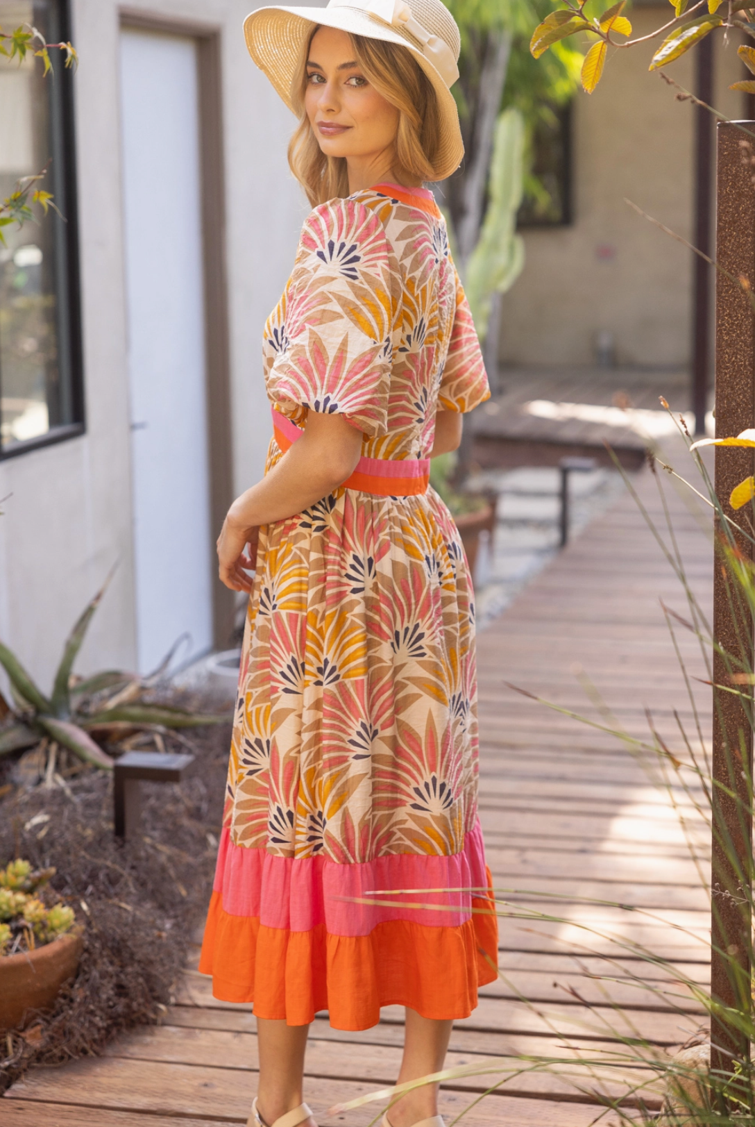 All Summer Long Midi Dress-14-DISTRESSED-Voy-Usher & Co - Women's Boutique Located in Atoka, OK and Durant, OK