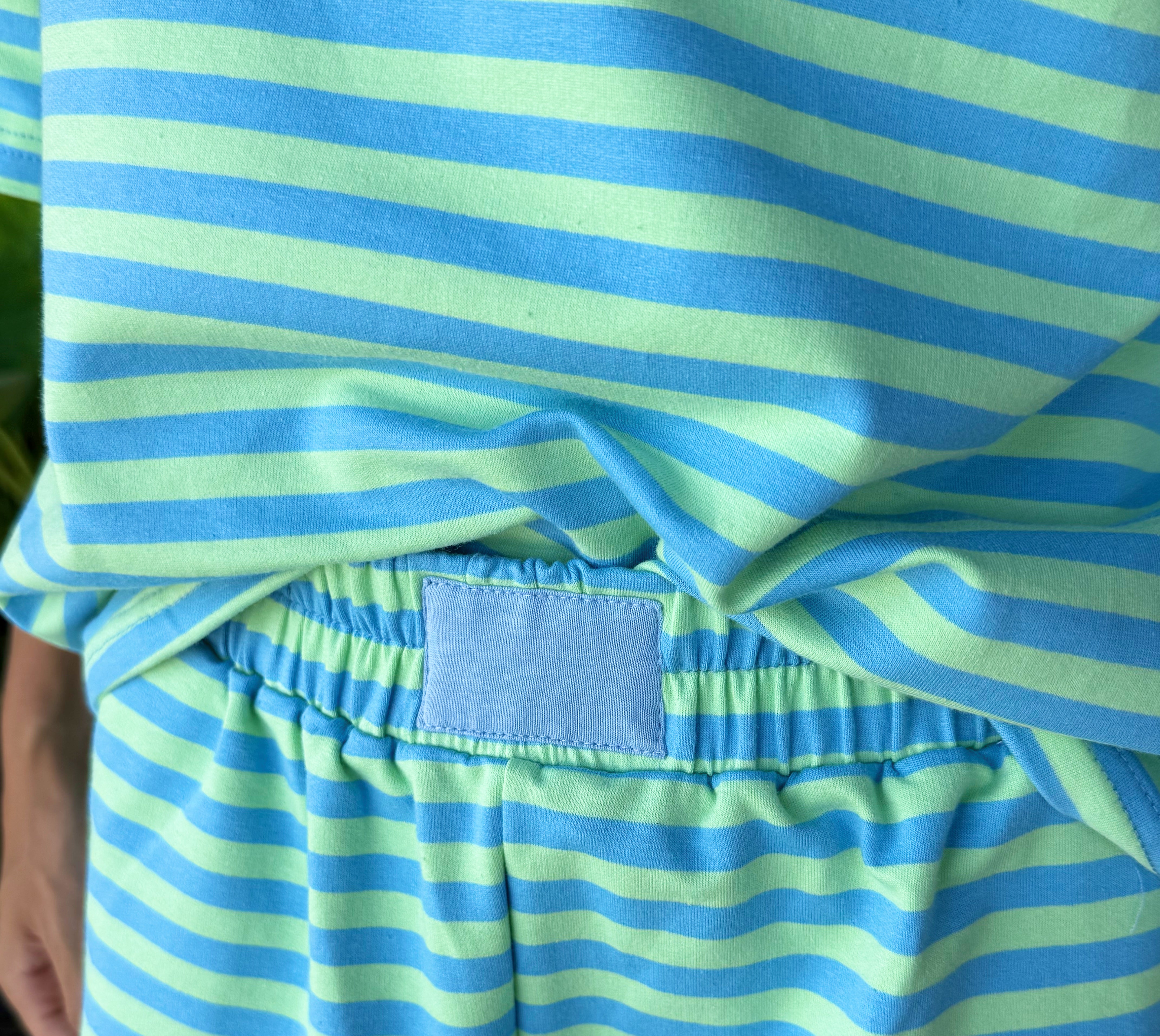 Milou Striped Set-3- Sets/Lounge-Aapparella-Usher & Co - Women's Boutique Located in Atoka, OK and Durant, OK