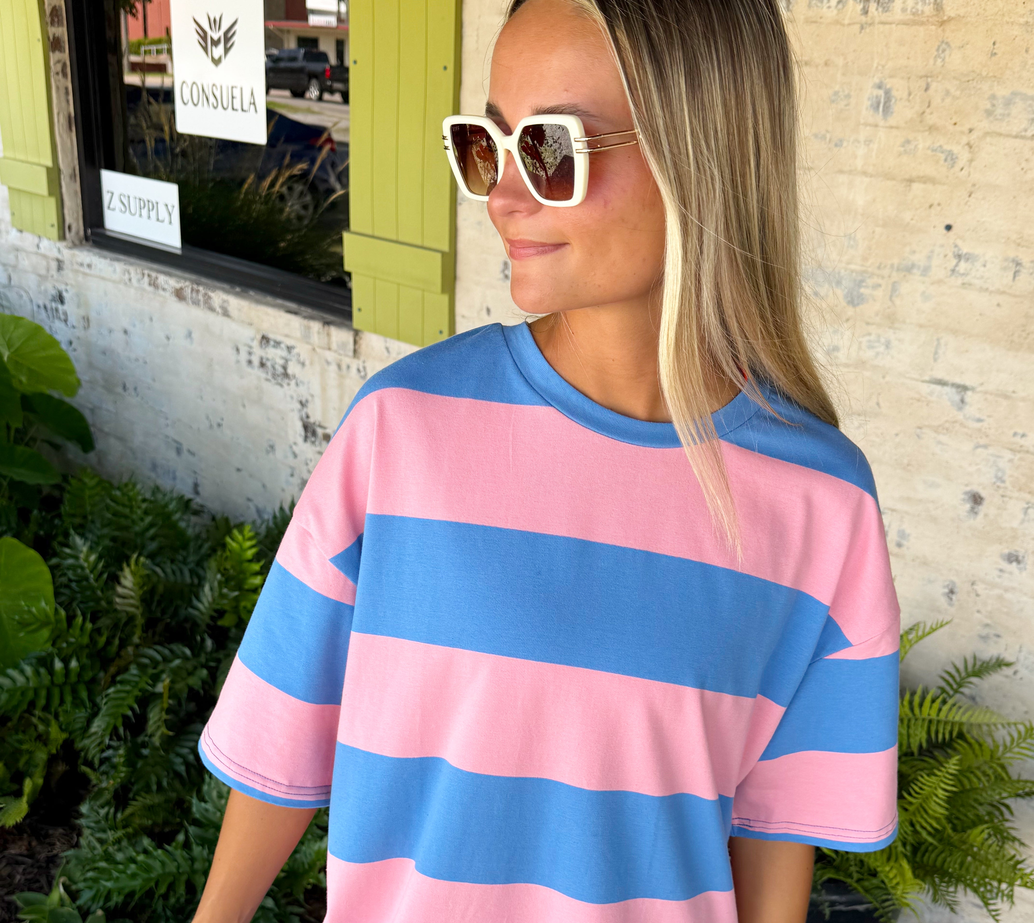 Duo Colorblock Dress-1- Tops-Aapparella-Usher & Co - Women's Boutique Located in Atoka, OK and Durant, OK