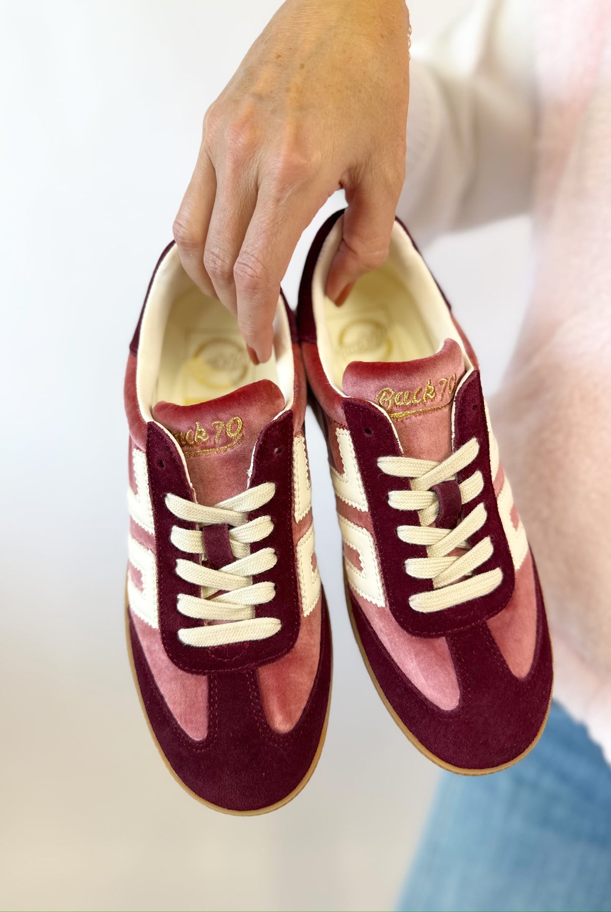 Back 70: Cloud W26-Velvet Wine Butter-9- Shoes-BACK 70-Usher & Co - Women's Boutique Located in Atoka, OK and Durant, OK