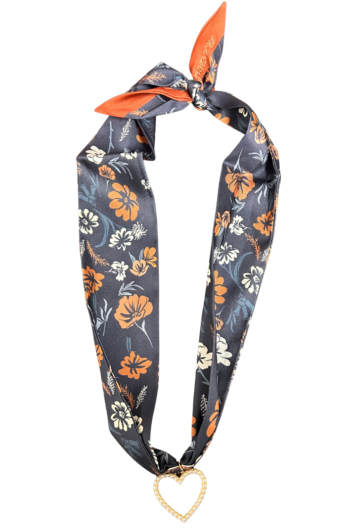 Elle Pearl Open Heart Scarf Necklace-8- Accessory-VIRTUE-Usher & Co - Women's Boutique Located in Atoka, OK and Durant, OK