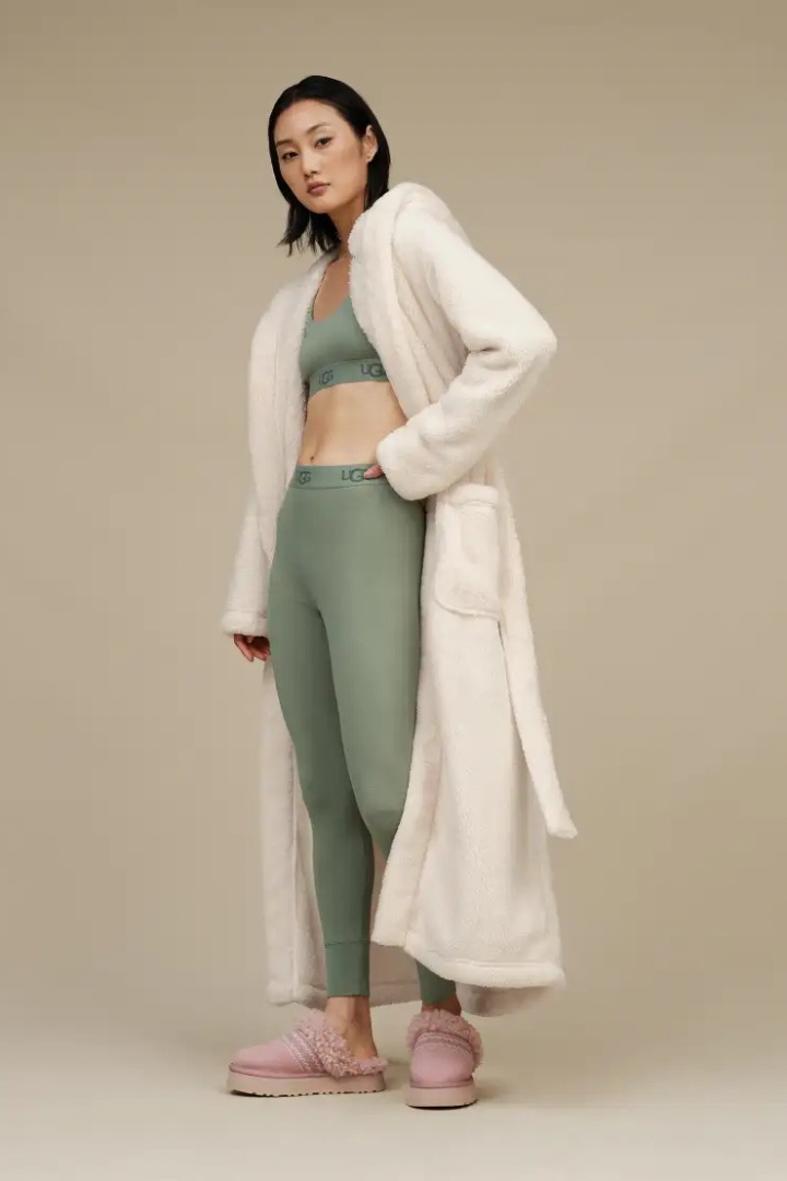 UGG: Aarti Long Robe-Cream-11- Gift/Home-UGG-Usher & Co - Women's Boutique Located in Atoka, OK and Durant, OK