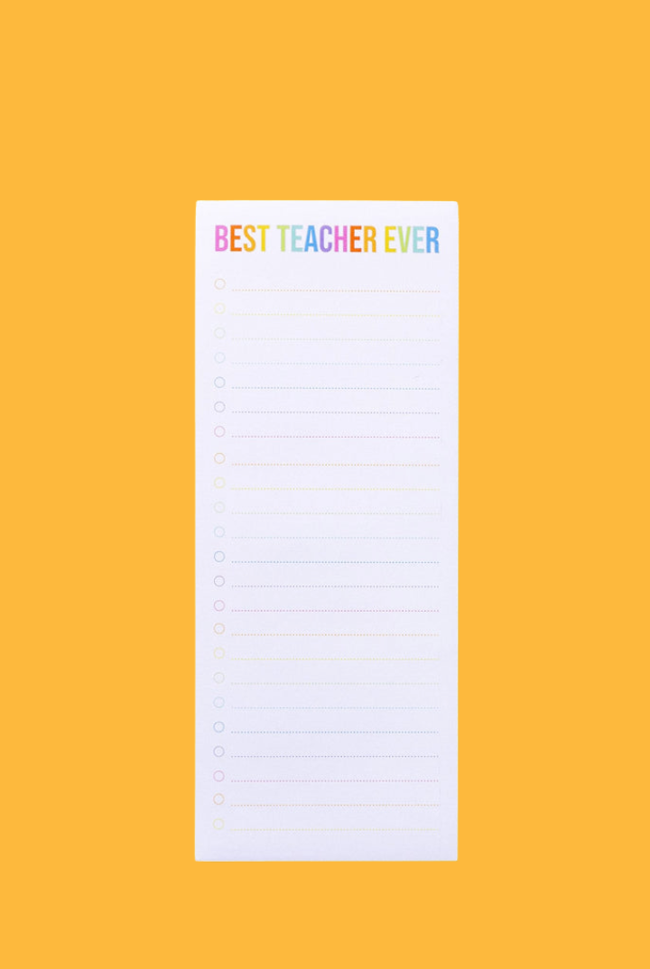 Best Teacher List Pad-11- Gift/Home-Taylor Elliot-Usher & Co - Women's Boutique Located in Atoka, OK and Durant, OK