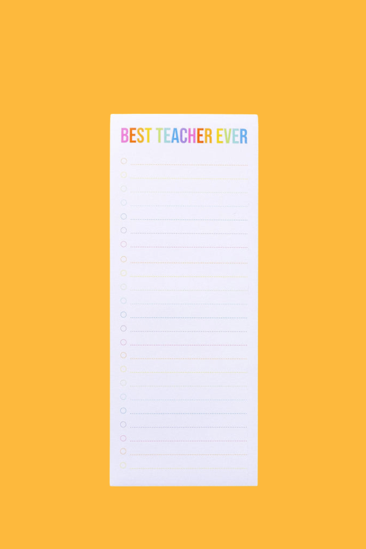 Best Teacher List Pad-11- Gift/Home-Taylor Elliot-Usher & Co - Women's Boutique Located in Atoka, OK and Durant, OK