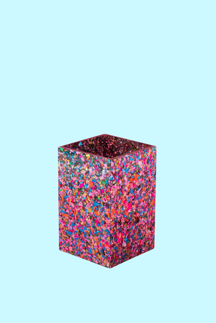 Colorful Confetti Pen Cup-11- Gift/Home-Taylor Elliot-Usher & Co - Women's Boutique Located in Atoka, OK and Durant, OK