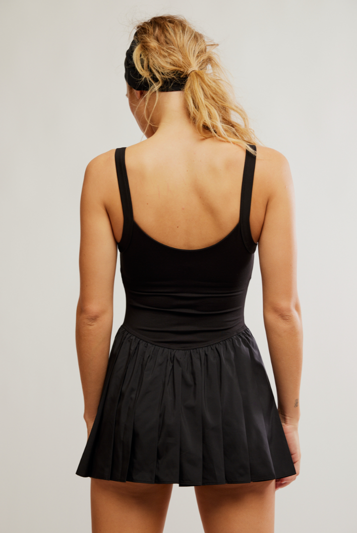 FP Movement: Swing Of Things Dress-Black-6- Dress/Romp/Jump-Free People Movement-Usher & Co - Women's Boutique Located in Atoka, OK and Durant, OK