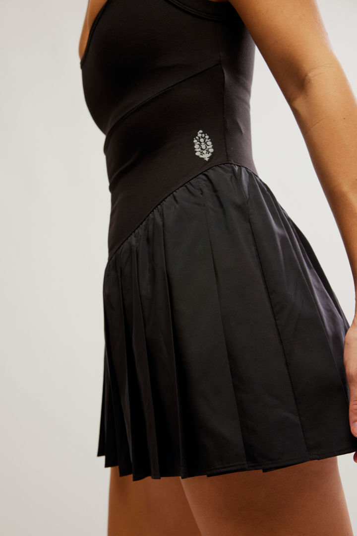 FP Movement: Swing Of Things Dress-Black-6- Dress/Romp/Jump-Free People Movement-Usher & Co - Women's Boutique Located in Atoka, OK and Durant, OK