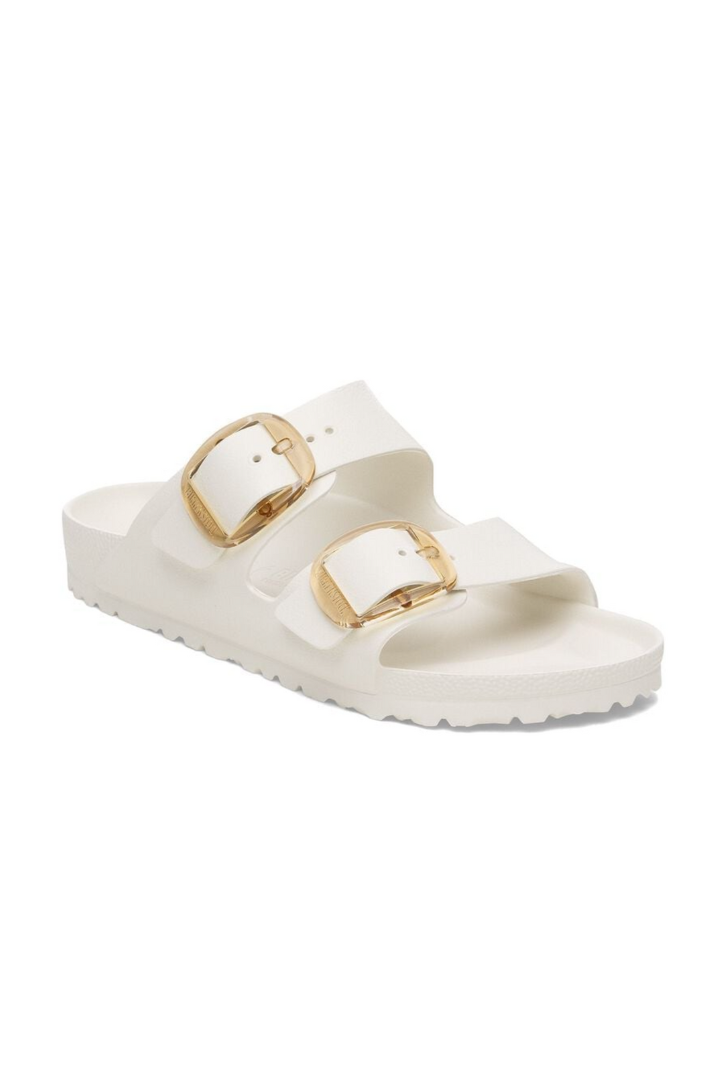 Birkenstock: Arizona Big Buckle Eva-Eggshell-9- Shoes-BIRKENSTOCK-Usher & Co - Women's Boutique Located in Atoka, OK and Durant, OK