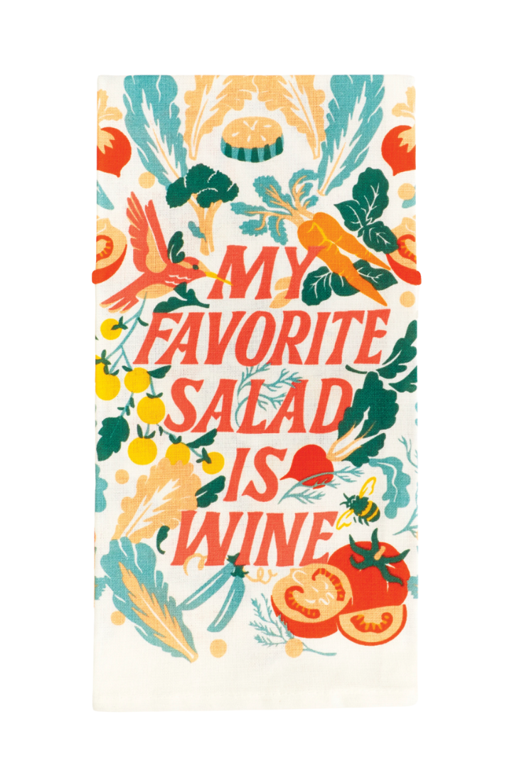 Favorite Salad Dish Towel-11- Gift/Home-Blue Q-Usher & Co - Women's Boutique Located in Atoka, OK and Durant, OK
