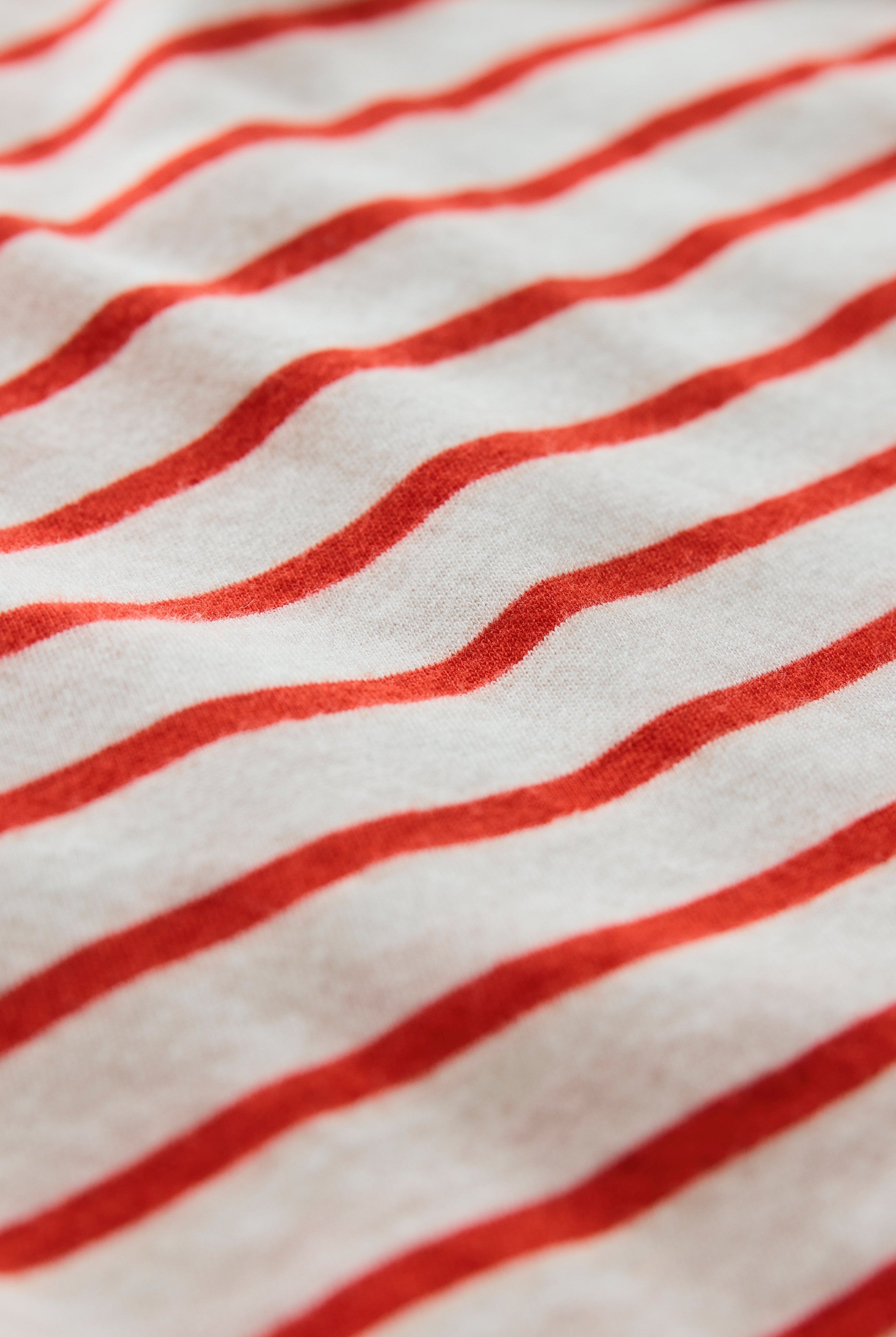 Z Supply: Junie Striped Tee - Lychee-1- Tops-Z Supply-Usher & Co - Women's Boutique Located in Atoka, OK and Durant, OK
