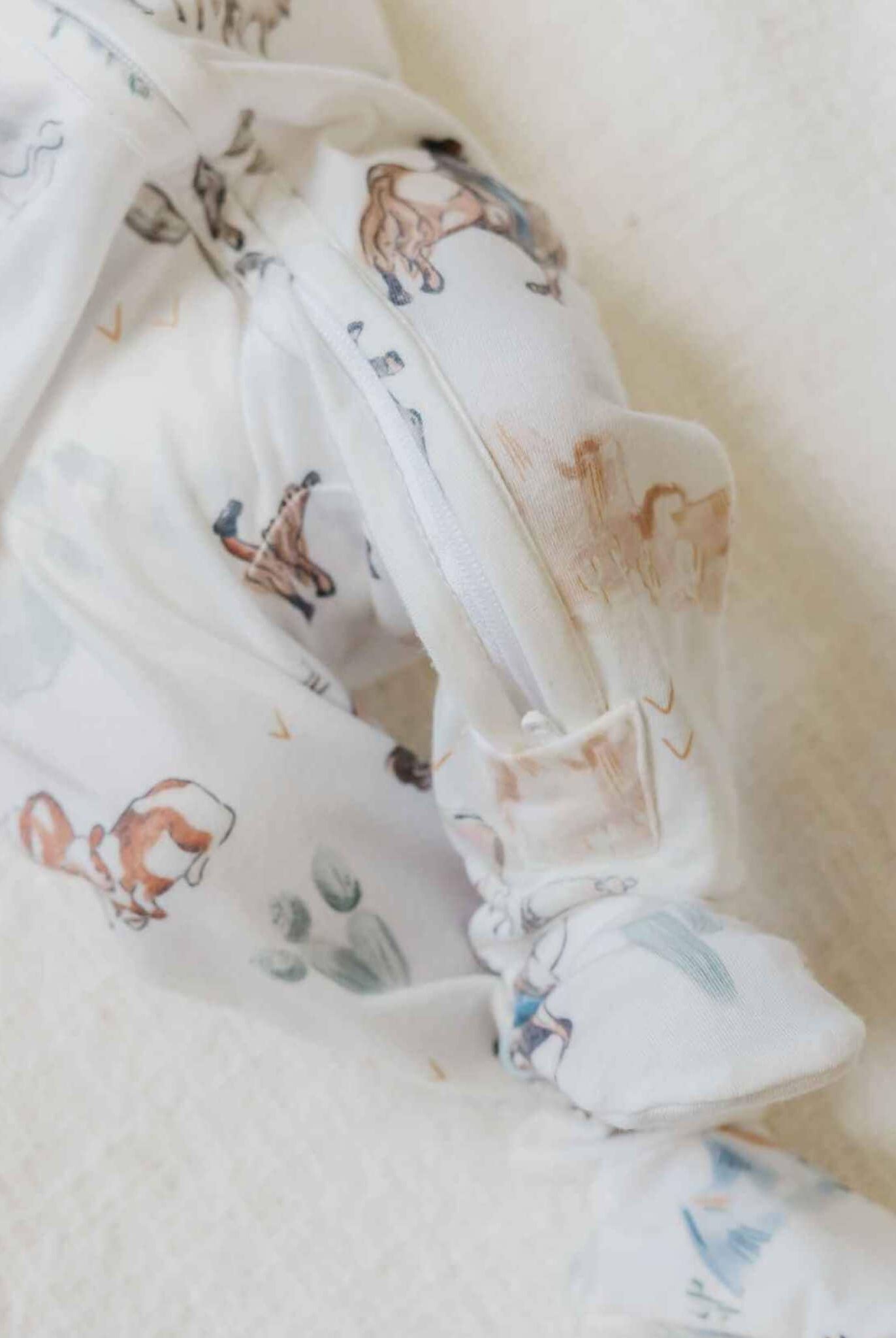 Copper Pearl: Zip-Up Footie Pajama - Boone-12- Baby/Kids/Men-Copper Pearl-Usher & Co - Women's Boutique Located in Atoka, OK and Durant, OK