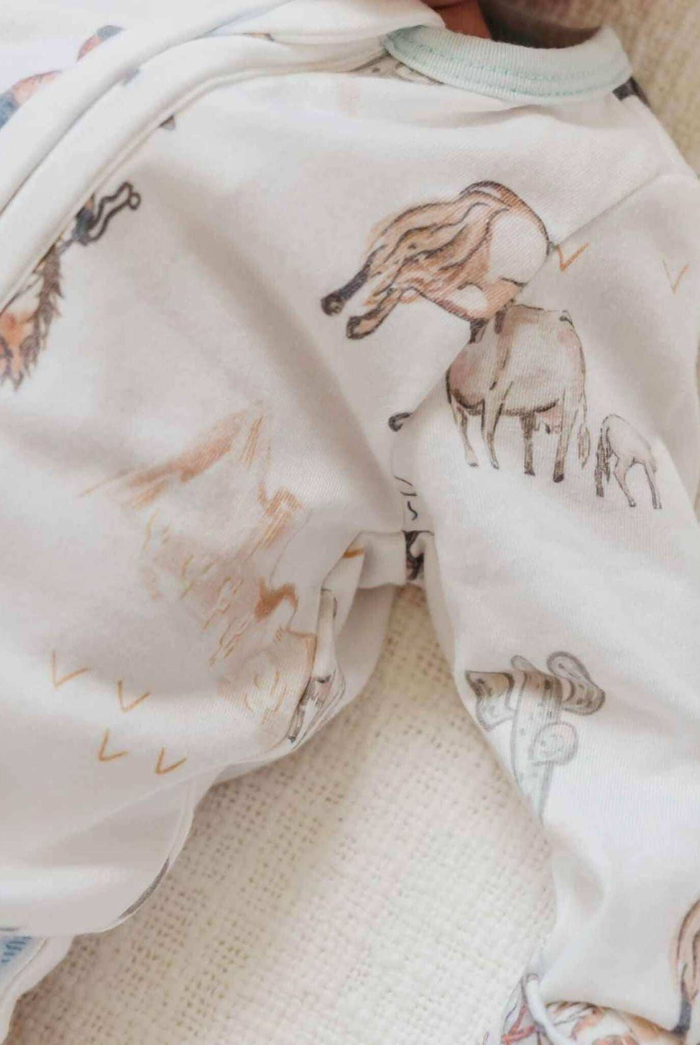 Copper Pearl: Zip-Up Footie Pajama - Boone-12- Baby/Kids/Men-Copper Pearl-Usher & Co - Women's Boutique Located in Atoka, OK and Durant, OK