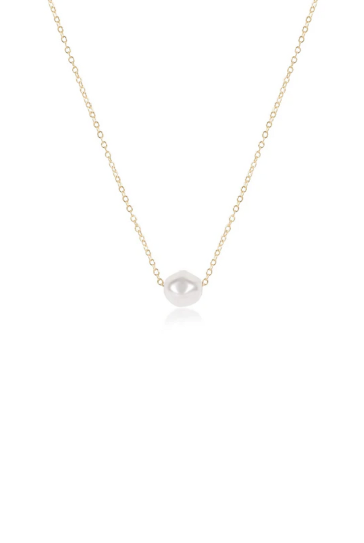 enewton: 16" Necklace Gold-Admire Pearl-7- Jewelry-ENEWTON-Usher & Co - Women's Boutique Located in Atoka, OK and Durant, OK