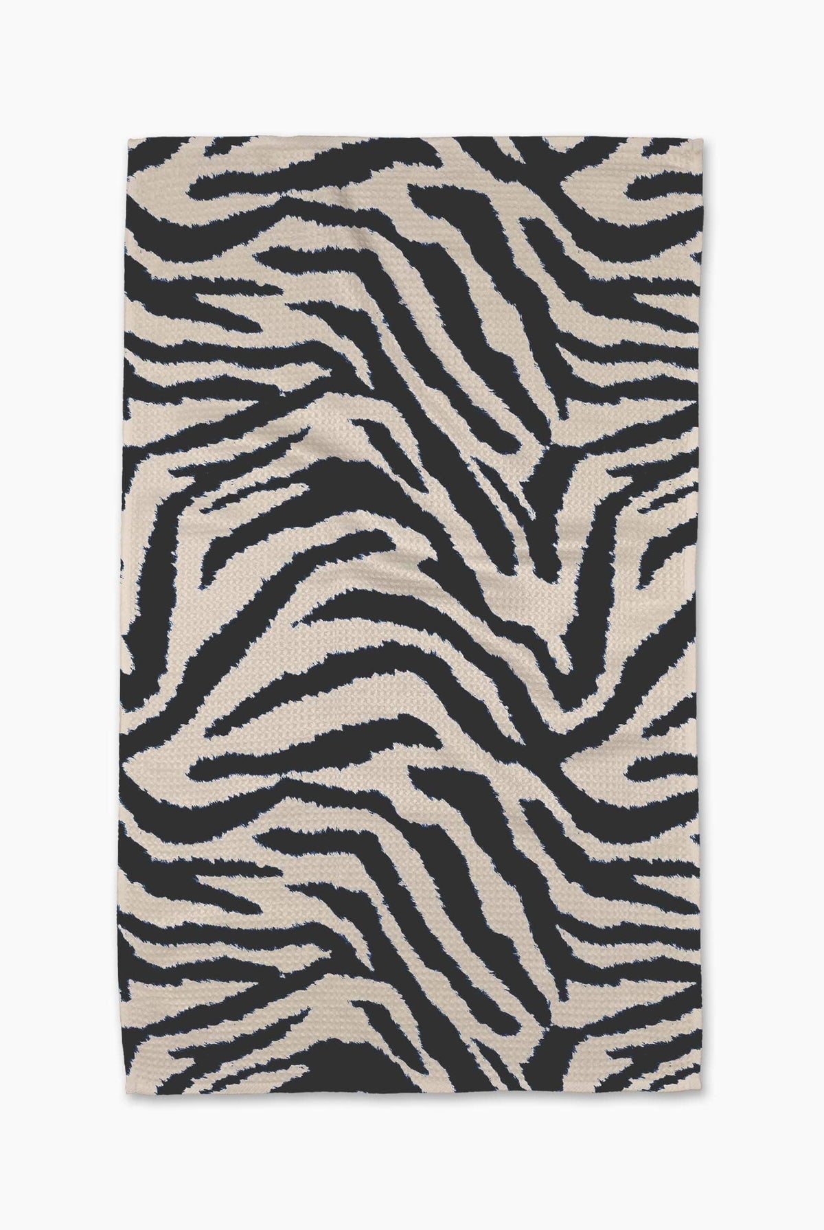 Zira Black Tea Towel-Kitchen Textiles-Geometry-Usher & Co - Women's Boutique Located in Atoka, OK and Durant, OK