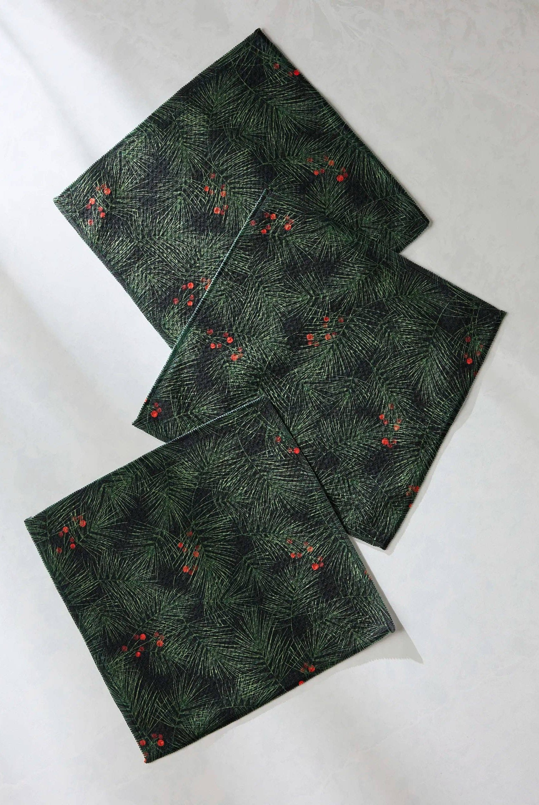 GEOMETRY: Evergreen Pine Dishcloth Set-11- Gift/Home-Geometry-Usher & Co - Women's Boutique Located in Atoka, OK and Durant, OK