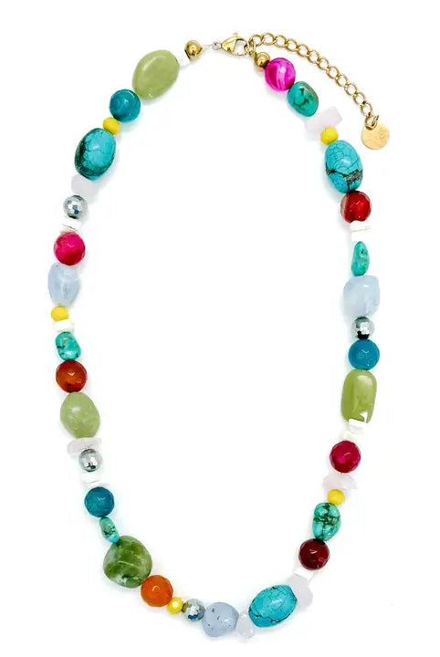 Stevie Beaded Necklace-7- Jewelry-Beljoy-Usher & Co - Women's Boutique Located in Atoka, OK and Durant, OK
