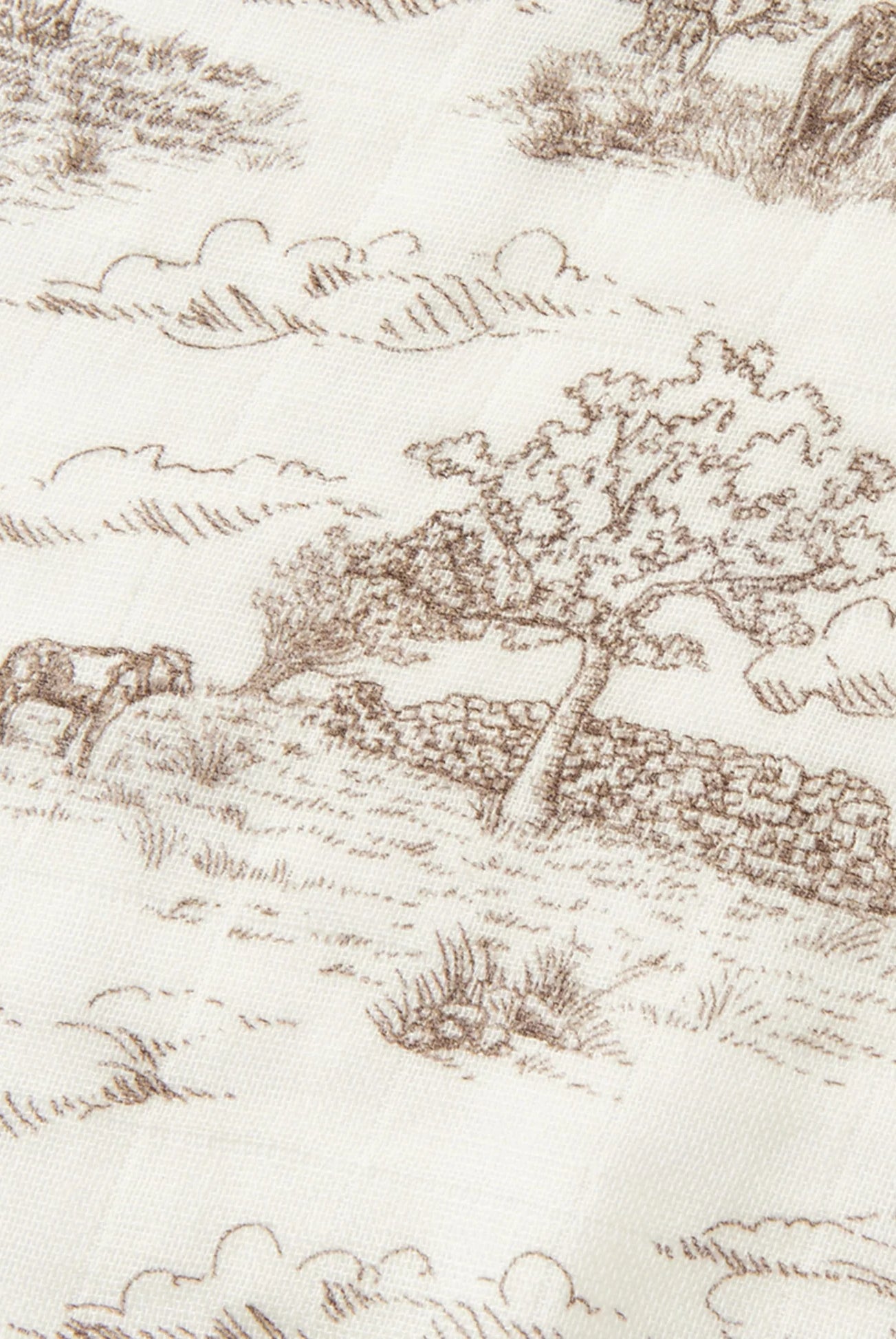 Bamboo Swaddle-Country Toile-12- Baby/Kids/Men-Milkbarn-Usher & Co - Women's Boutique Located in Atoka, OK and Durant, OK