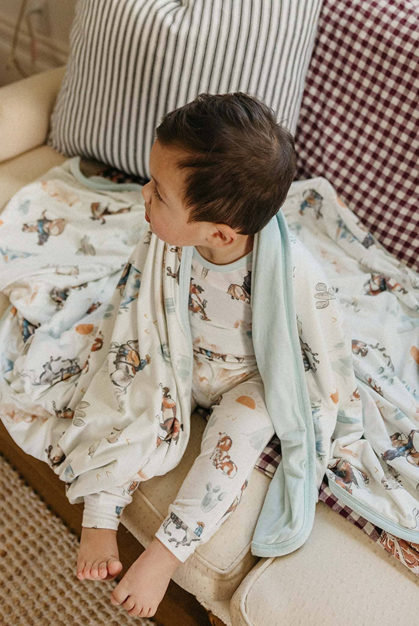Copper Pearl: Three-Layer Quilt - Boone-12- Baby/Kids/Men-Copper Pearl-Usher & Co - Women's Boutique Located in Atoka, OK and Durant, OK