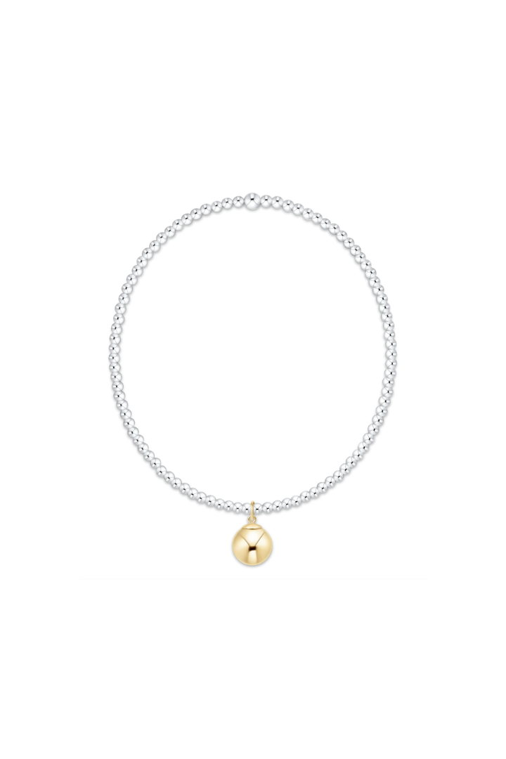 enewton: Classic Mixed Metal 2mm Bracelet-Classic Gold 8mm Charm-7- Jewelry-ENEWTON-Usher & Co - Women's Boutique Located in Atoka, OK and Durant, OK