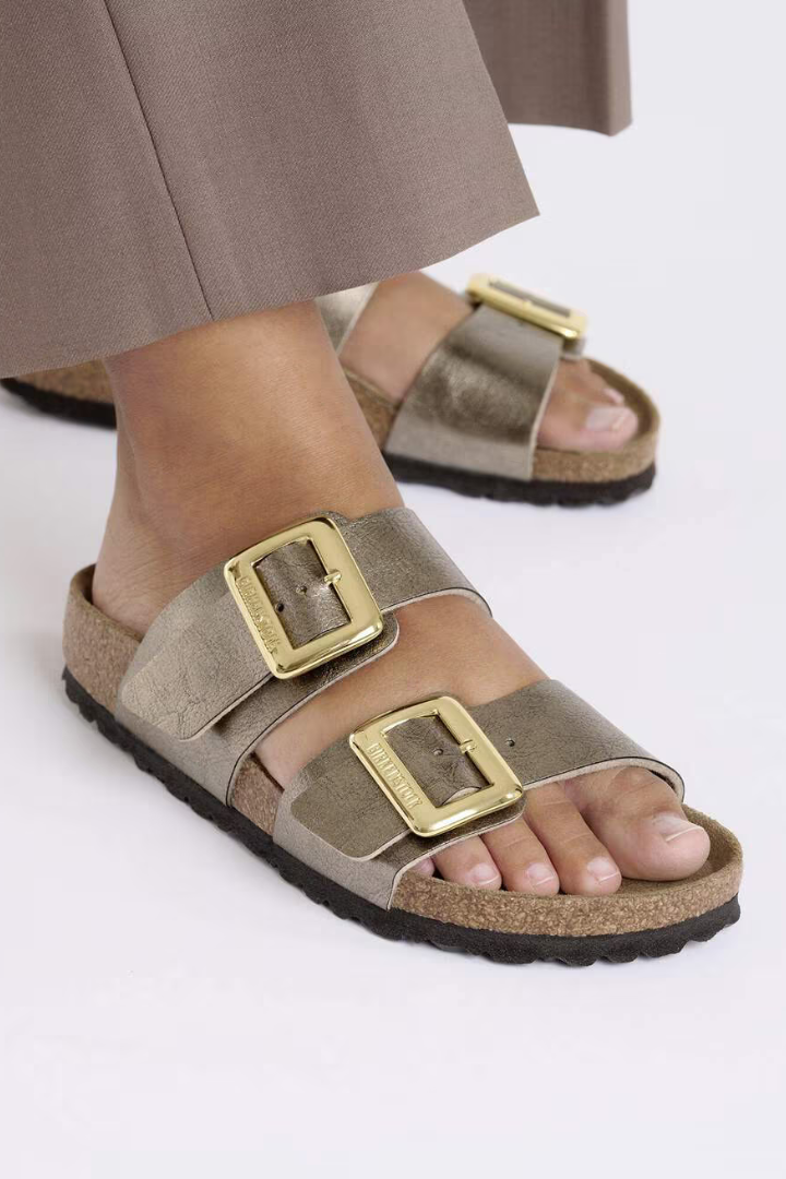 Birkenstock: Sydney-Graceful Taupe-9- Shoes-BIRKENSTOCK-Usher & Co - Women's Boutique Located in Atoka, OK and Durant, OK