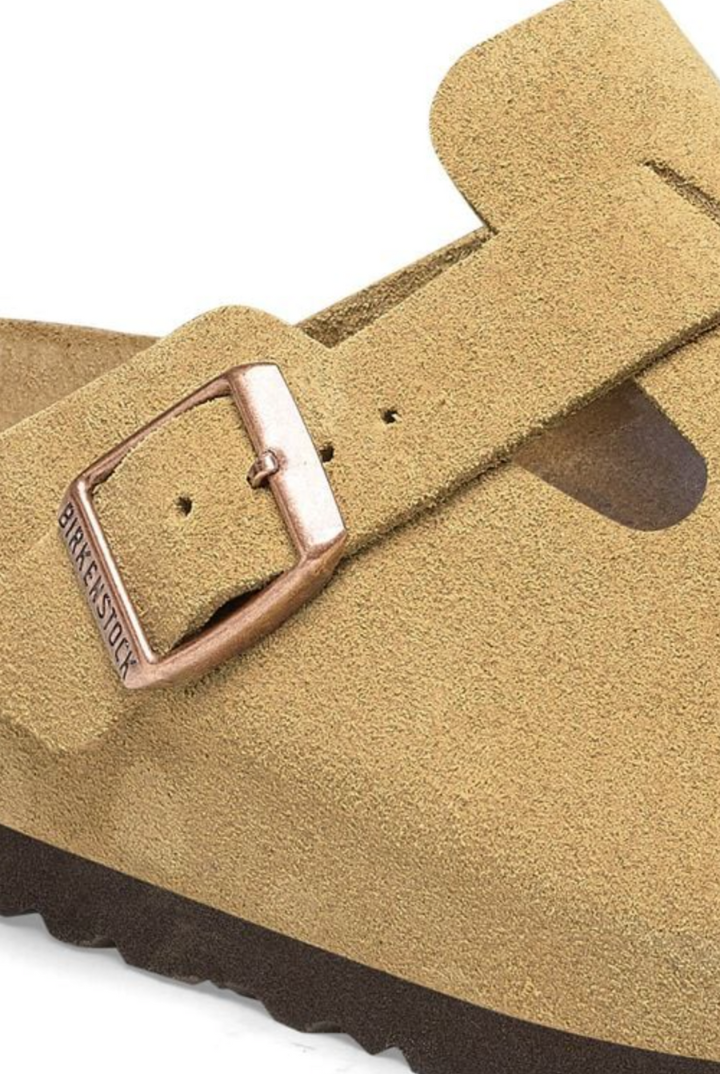 Birkenstock: Boston-Latte Cream-9- Shoes-BIRKENSTOCK-Usher & Co - Women's Boutique Located in Atoka, OK and Durant, OK