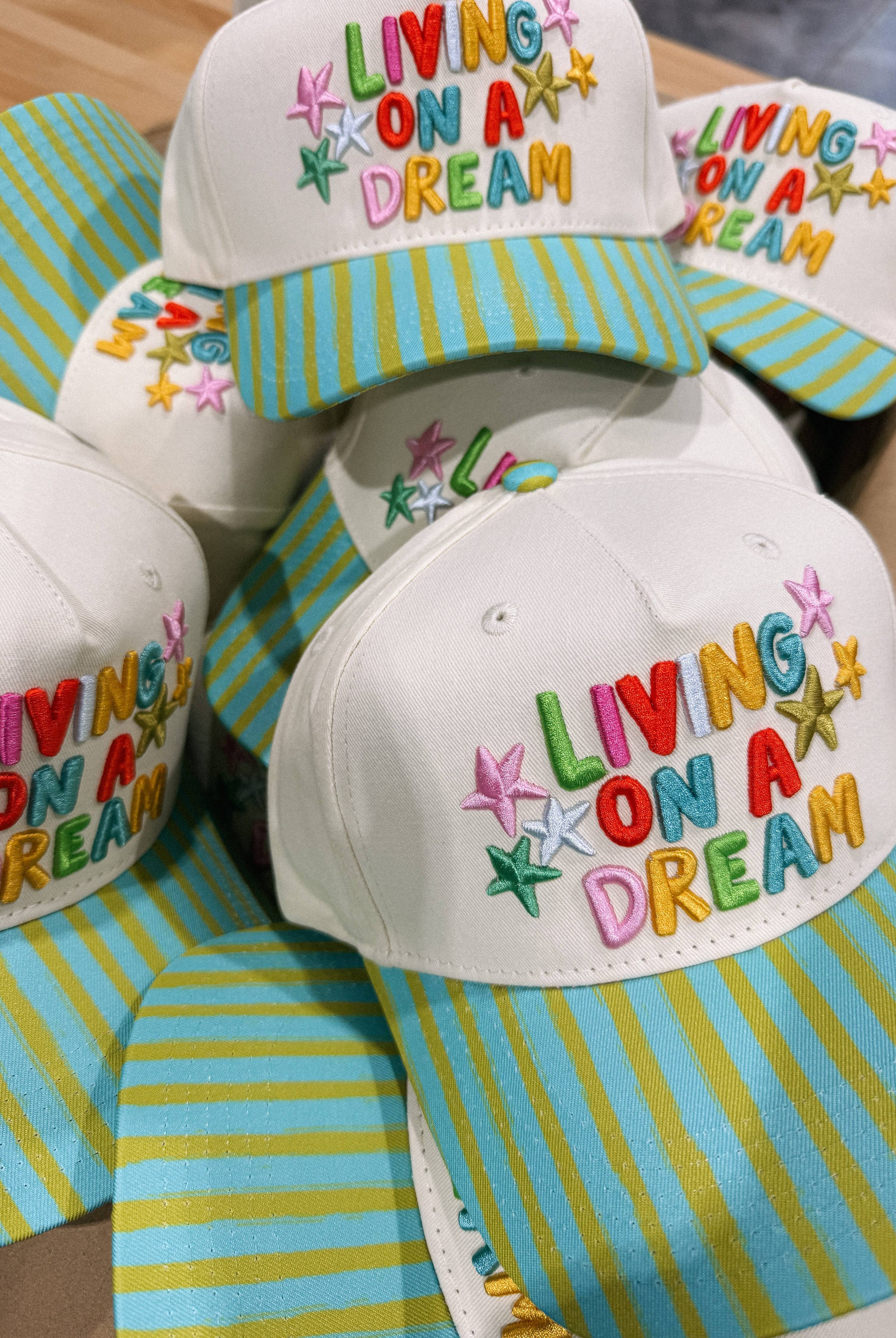 Livin' On A Dream Trucker Hat-8- Accessory-ETTA & EAST-Usher & Co - Women's Boutique Located in Atoka, OK and Durant, OK