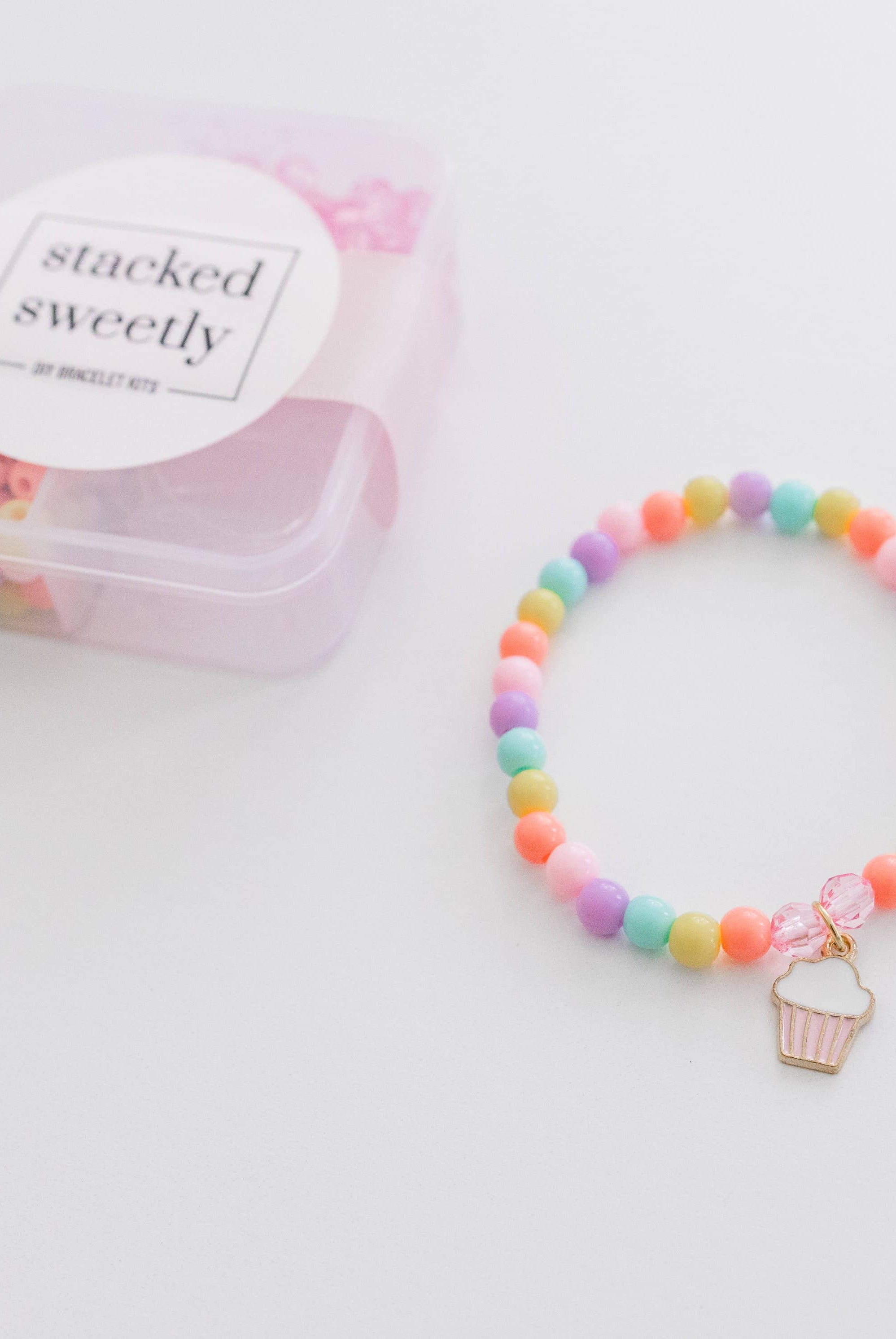Mini Sweet Treat Bracelet Kit-Birthday Cupcake -11- Gift/Home-Stacked Sweetly-Usher & Co - Women's Boutique Located in Atoka, OK and Durant, OK