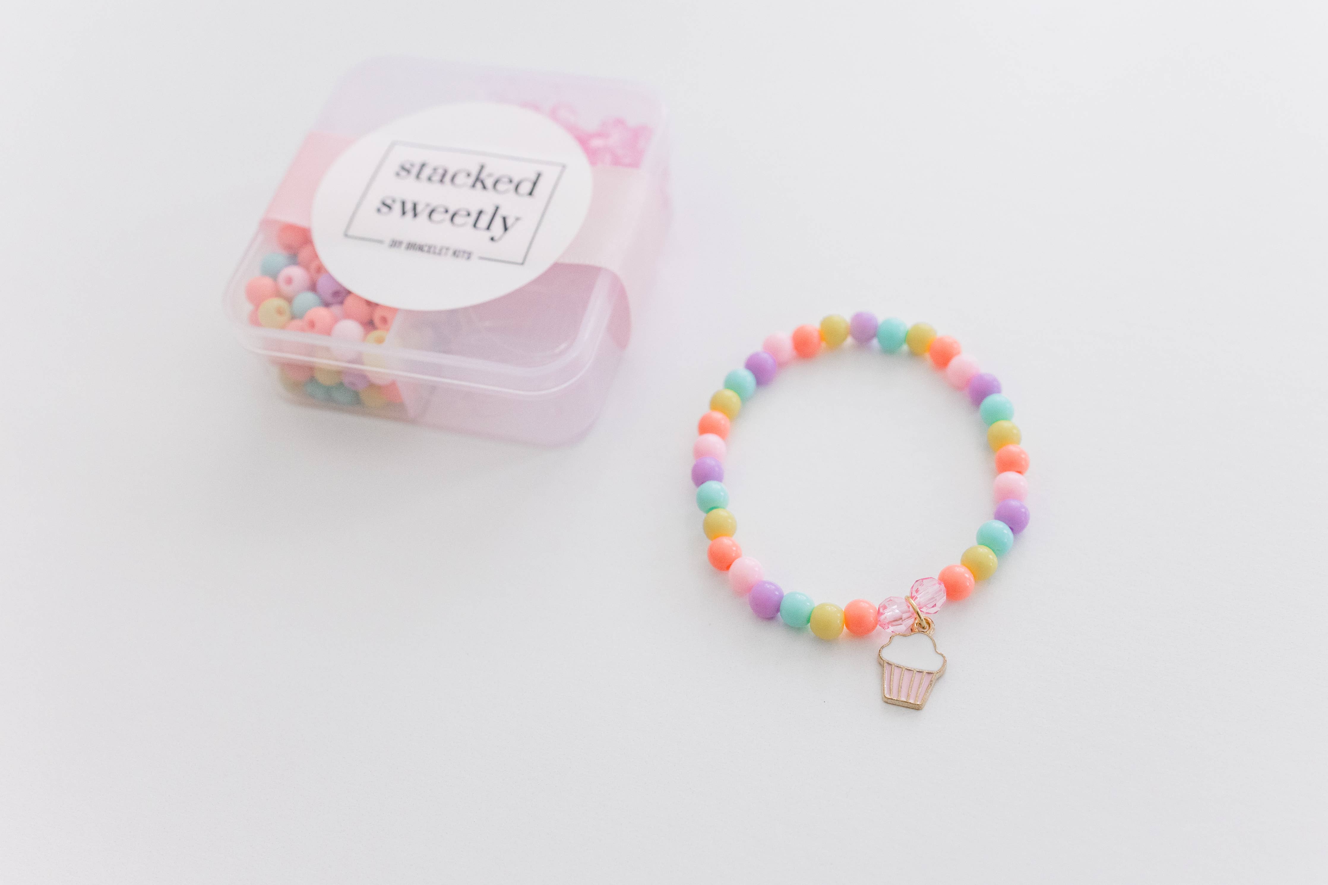Mini Sweet Treat Bracelet Kit-Birthday Cupcake -11- Gift/Home-Stacked Sweetly-Usher & Co - Women's Boutique Located in Atoka, OK and Durant, OK