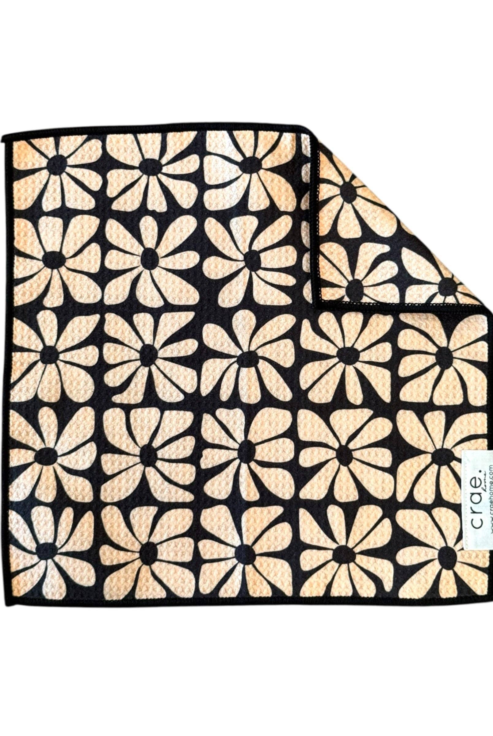 Dark Darling: Double-Sided Washcloth-11- Gift/Home-Crae.Home-Usher & Co - Women's Boutique Located in Atoka, OK and Durant, OK