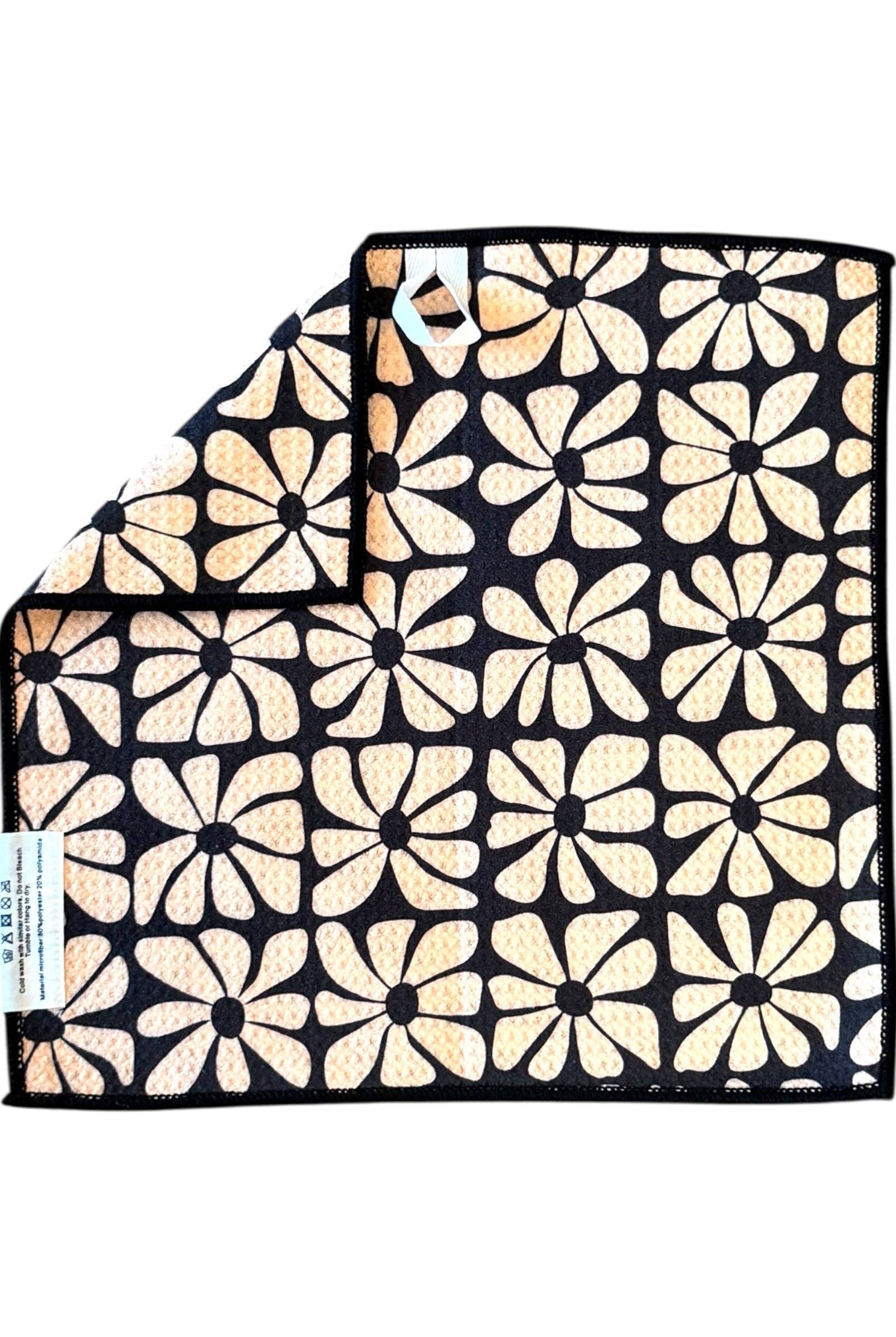 Dark Darling: Double-Sided Washcloth-11- Gift/Home-Crae.Home-Usher & Co - Women's Boutique Located in Atoka, OK and Durant, OK