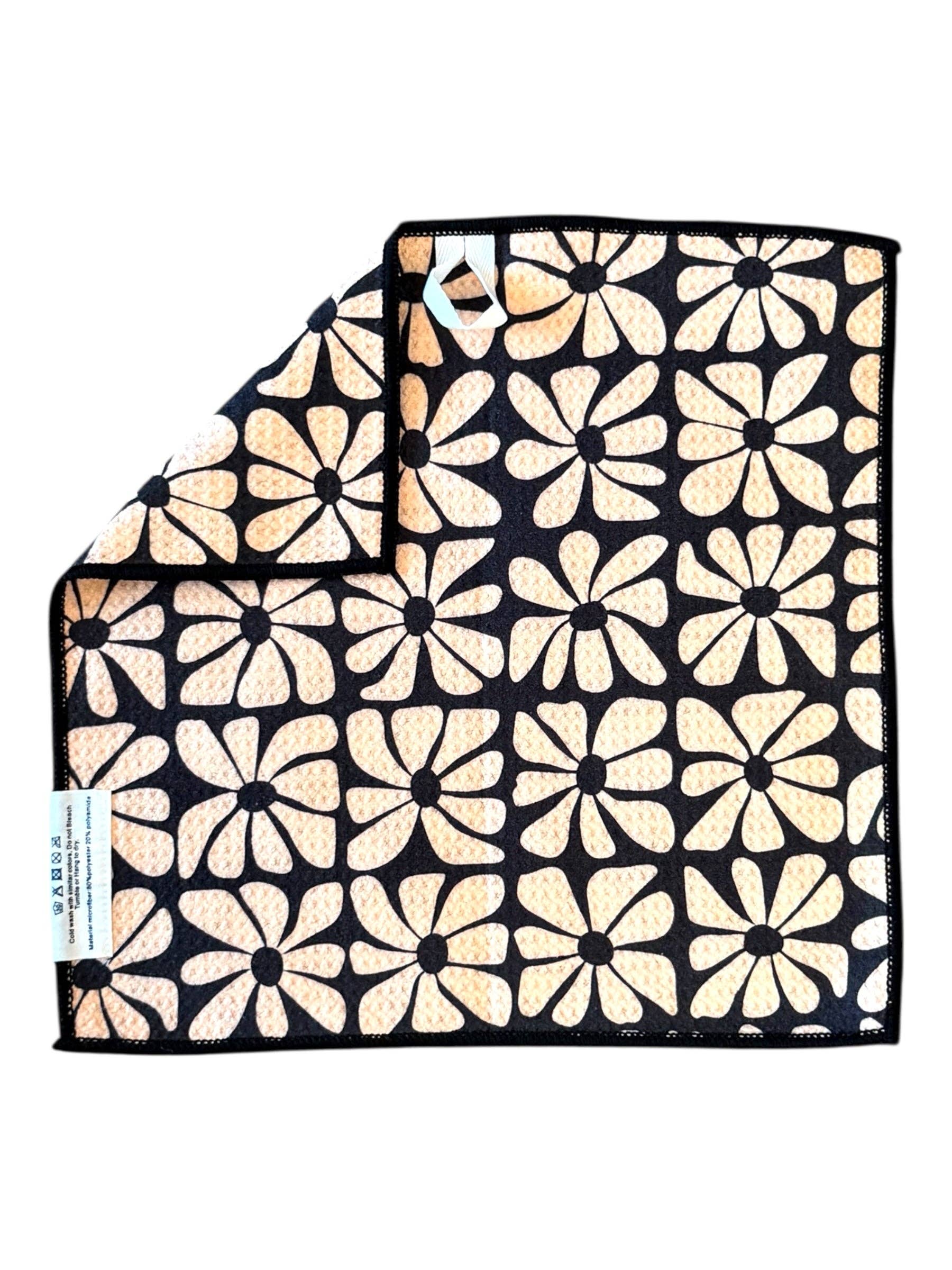 Dark Darling: Double-Sided Washcloth-11- Gift/Home-Crae.Home-Usher & Co - Women's Boutique Located in Atoka, OK and Durant, OK