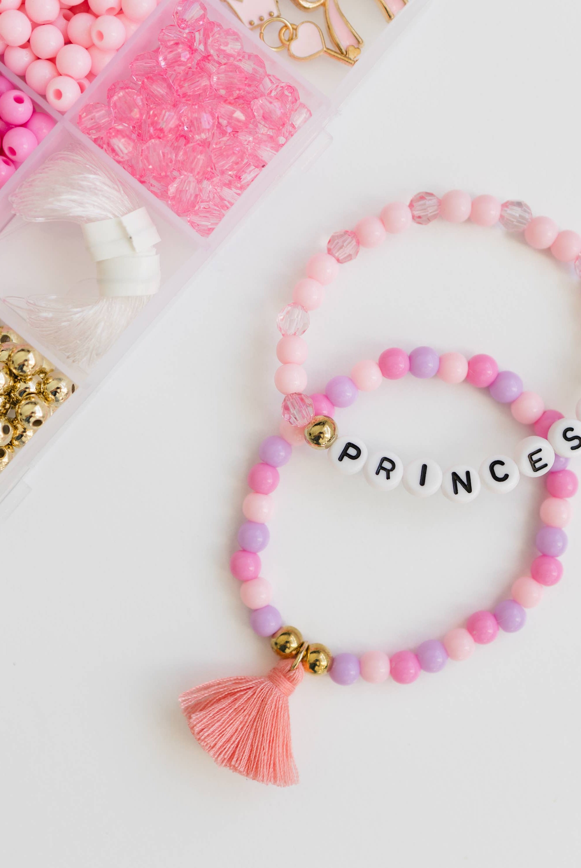 Princess Party Stretchy Bracelet Kit-11- Gift/Home-Stacked Sweetly-Usher & Co - Women's Boutique Located in Atoka, OK and Durant, OK