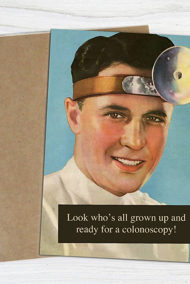 Look Who’s Grown Up! Ready for a Colonoscopy Birthday Card-11- Gift/Home-Bad Betty Greeting Co.-Usher & Co - Women's Boutique Located in Atoka, OK and Durant, OK
