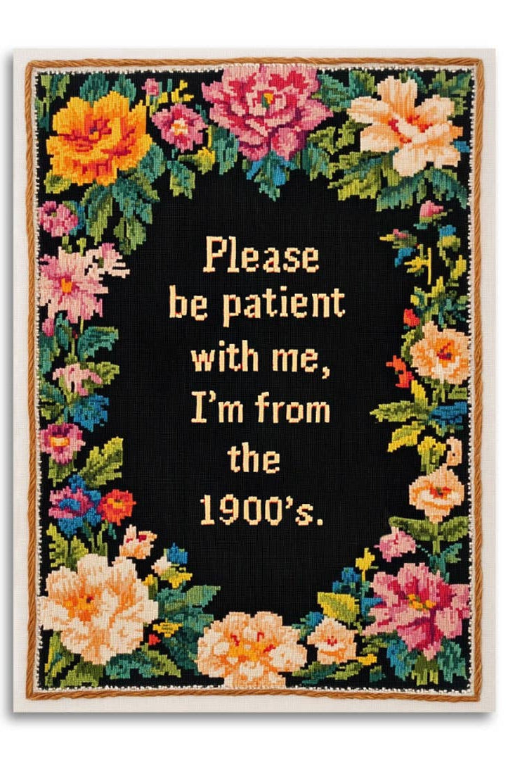 Please Be Patient with Me, I'm from the 1900's - Funny Card-11- Gift/Home-Bad Betty Greeting Co.-Usher & Co - Women's Boutique Located in Atoka, OK and Durant, OK