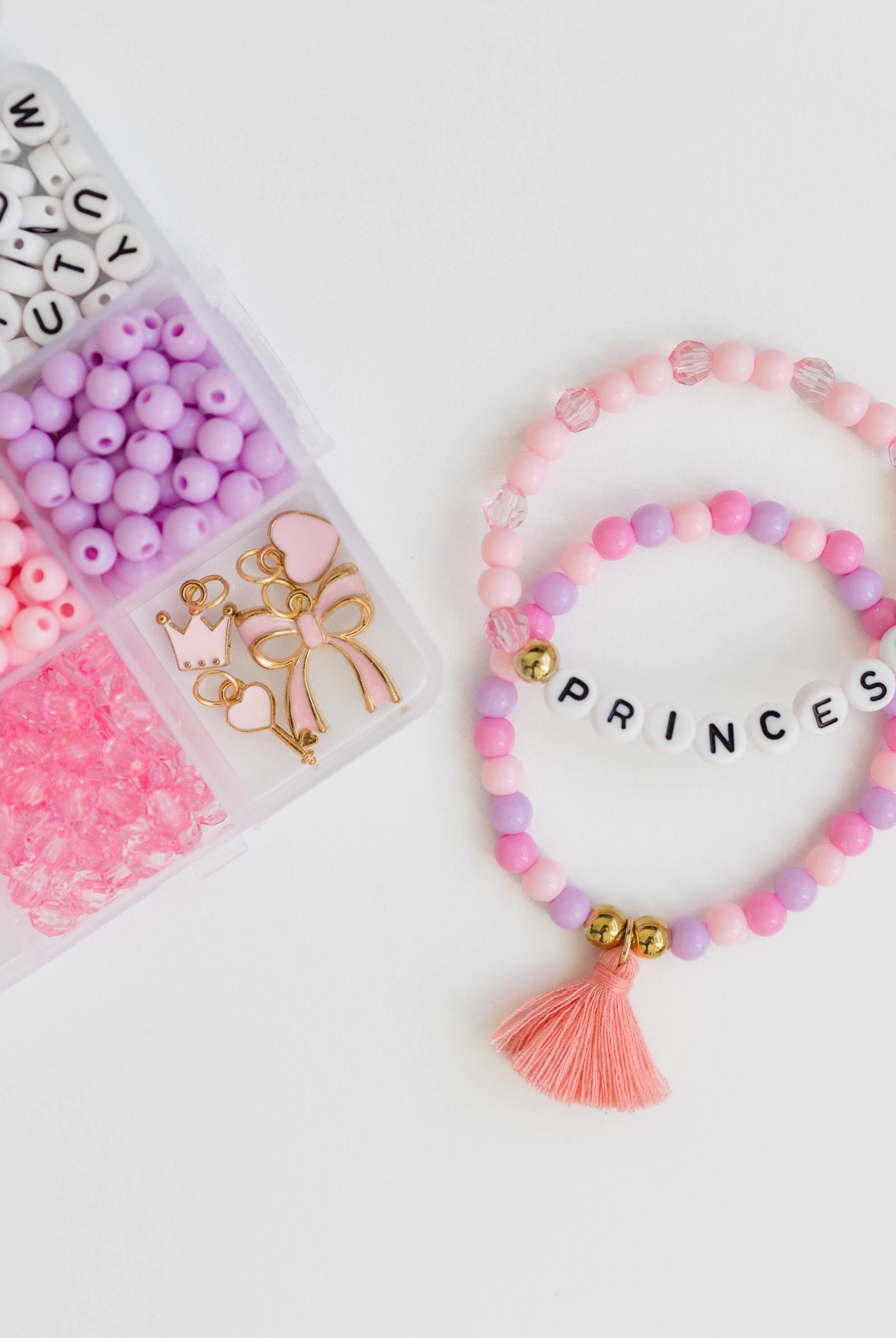 Princess Party Stretchy Bracelet Kit-11- Gift/Home-Stacked Sweetly-Usher & Co - Women's Boutique Located in Atoka, OK and Durant, OK