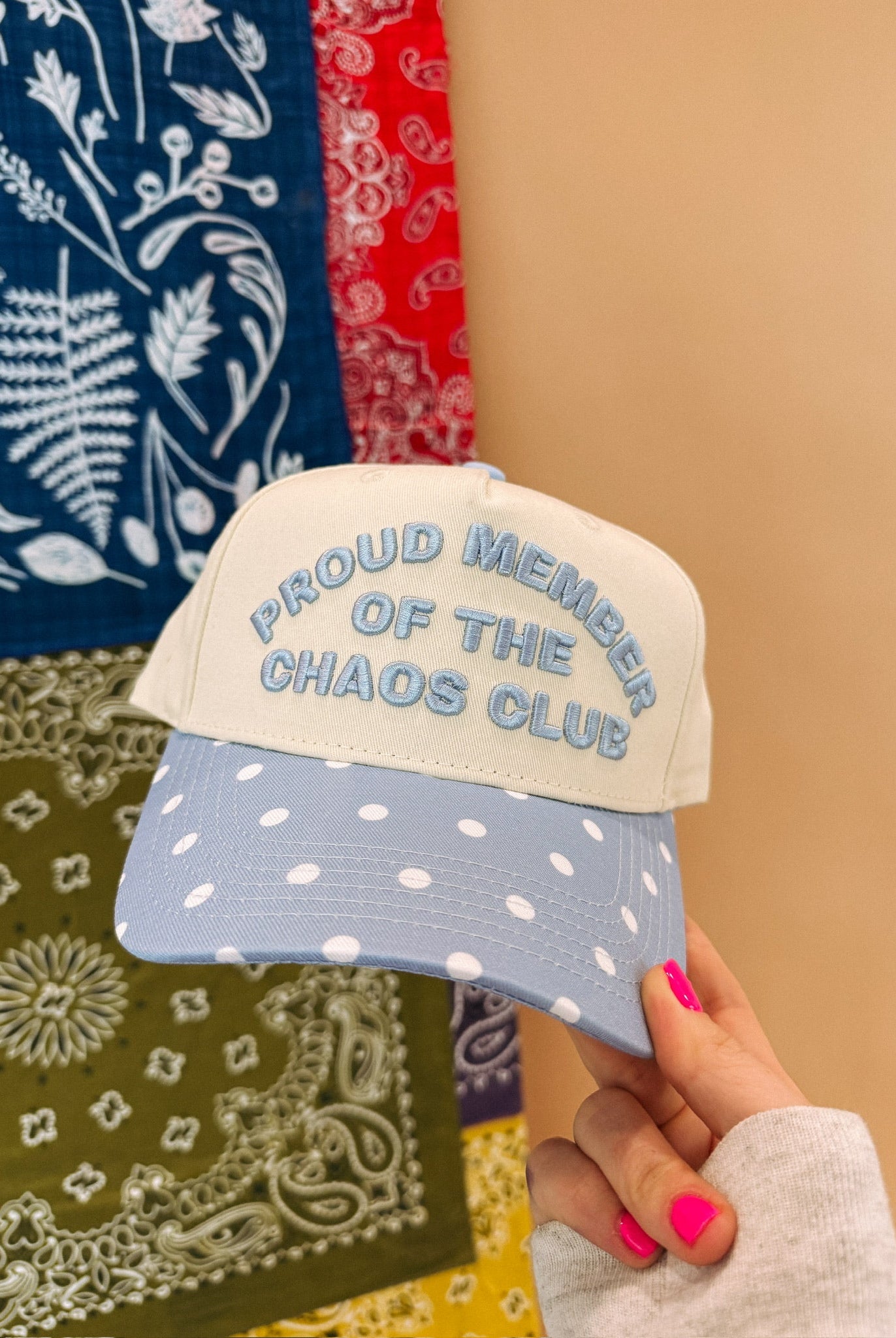 Chaos Club Trucker Hat-8- Accessory-Etta + East-Usher & Co - Women's Boutique Located in Atoka, OK and Durant, OK