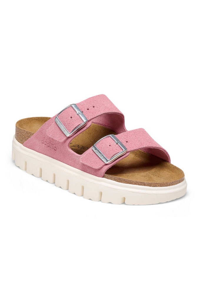 Birkenstock: Arizona Chunky Suede-Candy Pink-Shoes-Birkenstock-Usher & Co - Women's Boutique Located in Atoka, OK and Durant, OK
