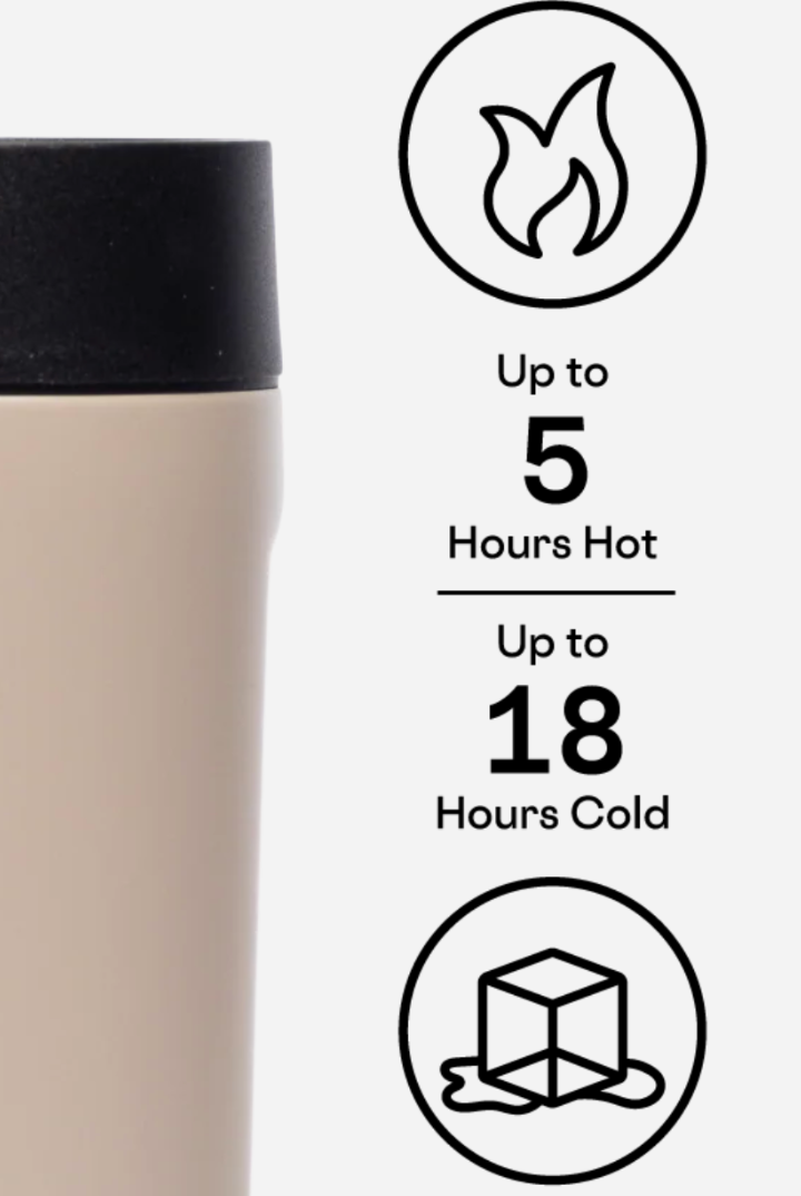 Corkcicle: Commuter Cup 17 oz-Desert-11- Gift/Home-CORKCICLE-Usher & Co - Women's Boutique Located in Atoka, OK and Durant, OK