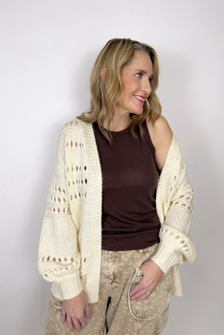 Metro Muse Cardigan-2- Tops Over-Vine & Love-Usher & Co - Women's Boutique Located in Atoka, OK and Durant, OK