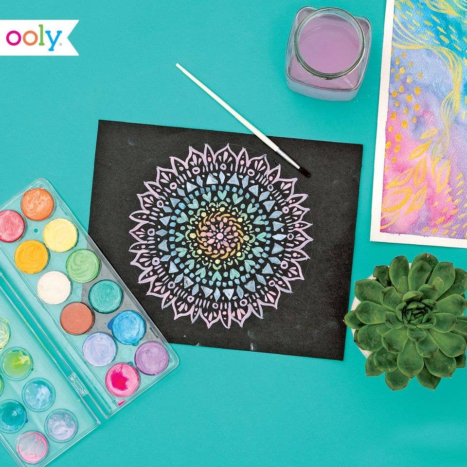 Pearlescent Watercolors - 13 Piece Set-11- Gift/Home-OOLY-Usher & Co - Women's Boutique Located in Atoka, OK and Durant, OK