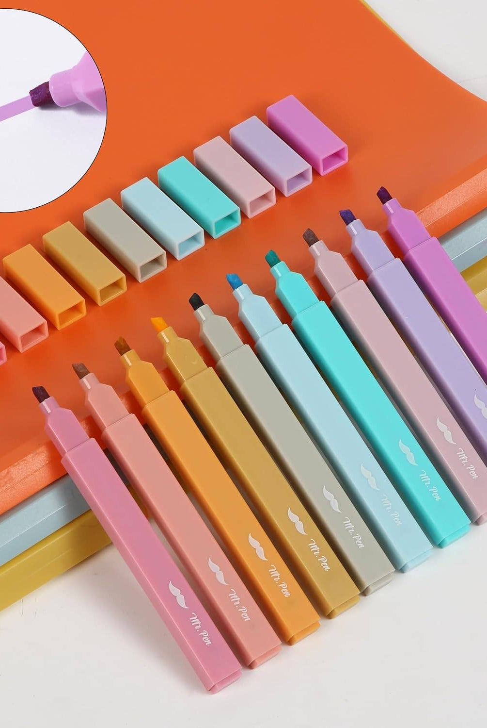 Aesthetic Highlighters 10 Pack Candy Colors-11- Gift/Home-Mr. Pen-Usher & Co - Women's Boutique Located in Atoka, OK and Durant, OK