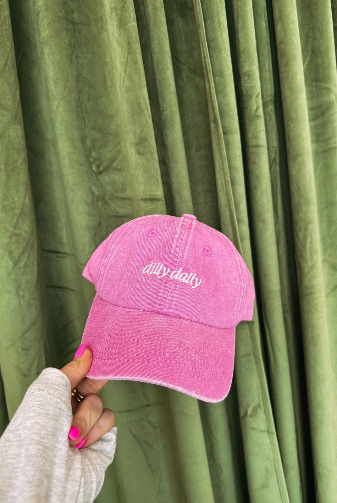 Dad Cap-Dilly Dally-8- Accessory-Etta + East-Usher & Co - Women's Boutique Located in Atoka, OK and Durant, OK