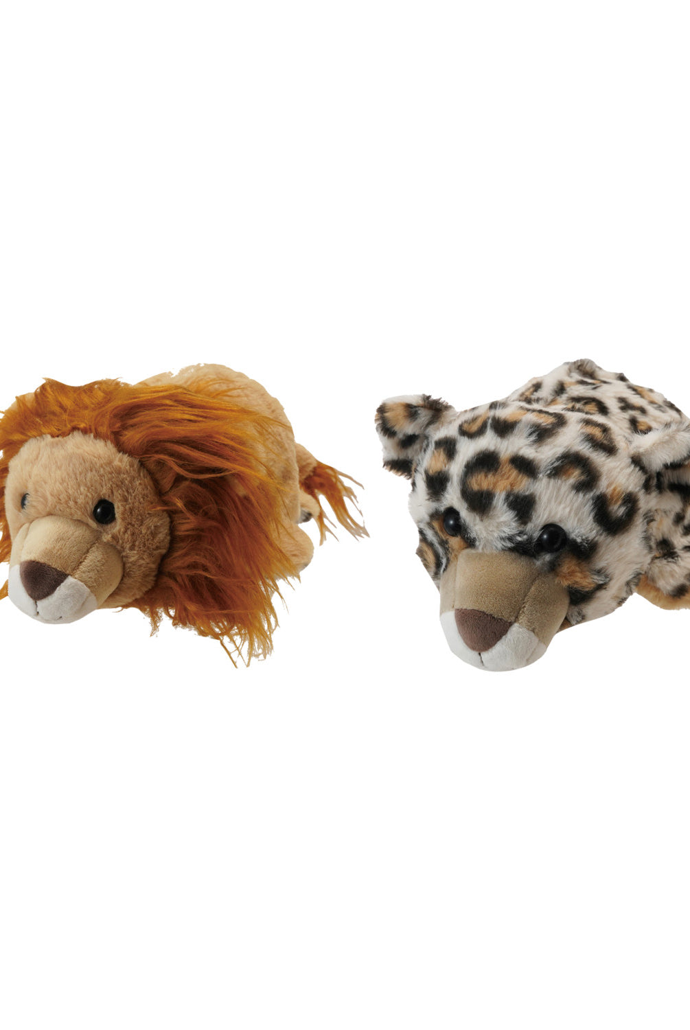 Plush 2-in-1 Peek-A-Boo Lion/Leopard Toy-12- Baby/Kids/Men-CREATIVE CO-OP-Usher & Co - Women's Boutique Located in Atoka, OK and Durant, OK