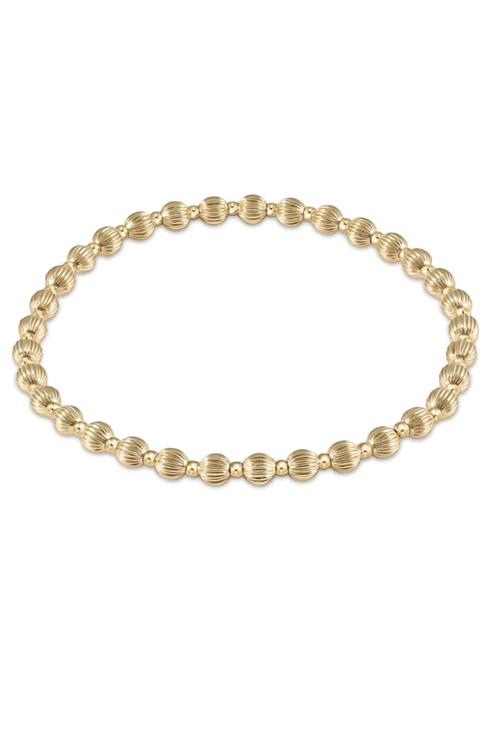 enewton: Dignity Grateful Pattern Bracelet-Gold-7- Jewelry-ENEWTON-Usher & Co - Women's Boutique Located in Atoka, OK and Durant, OK