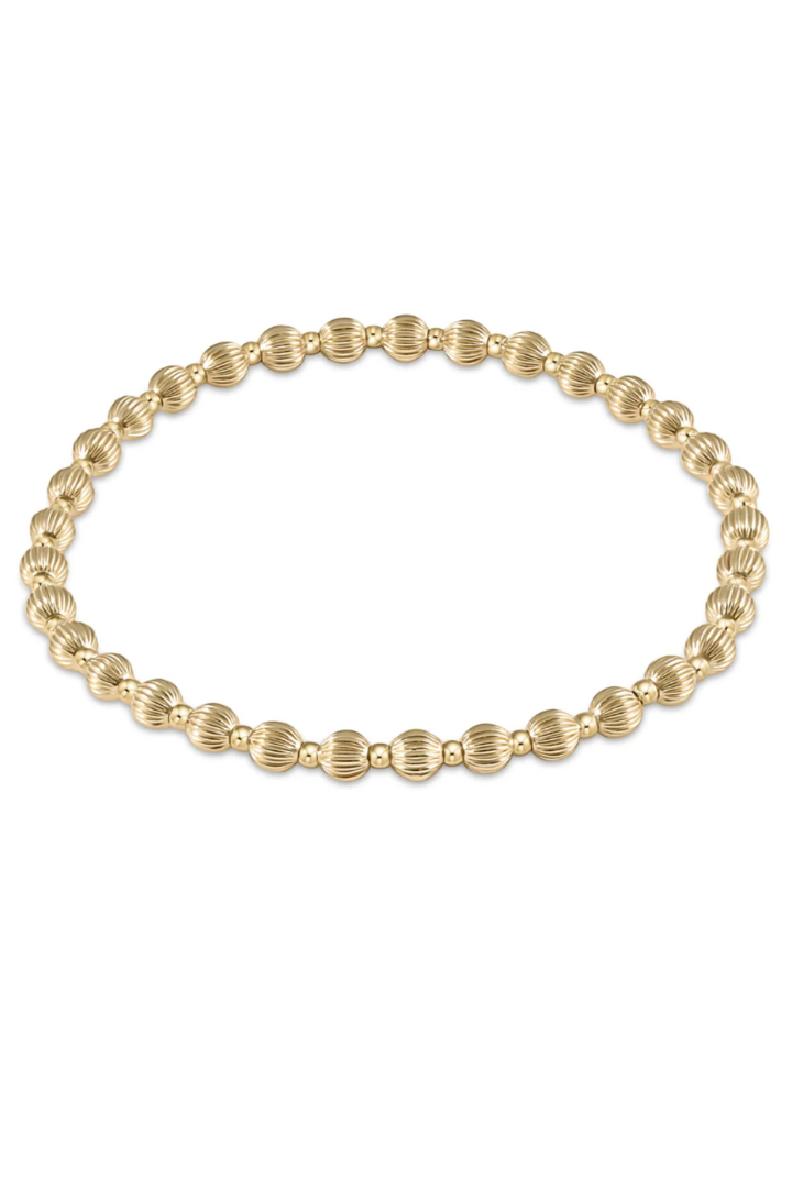 enewton: Dignity Grateful Pattern Bracelet-Gold-7- Jewelry-ENEWTON-Usher & Co - Women's Boutique Located in Atoka, OK and Durant, OK