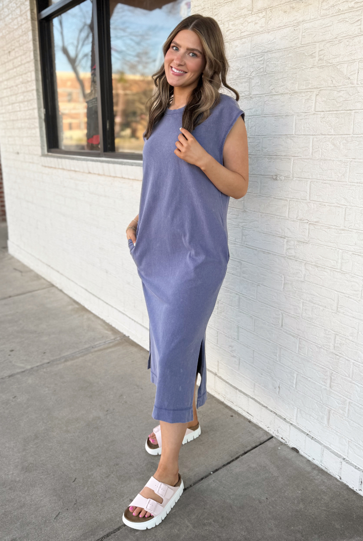 Stevi Midi Dress-6- Dress/Romp/Jump-HYFVE-Usher & Co - Women's Boutique Located in Atoka, OK and Durant, OK