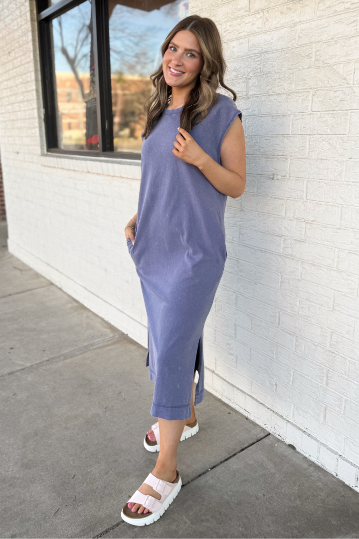 Stevi Midi Dress-6- Dress/Romp/Jump-HYFVE-Usher & Co - Women's Boutique Located in Atoka, OK and Durant, OK